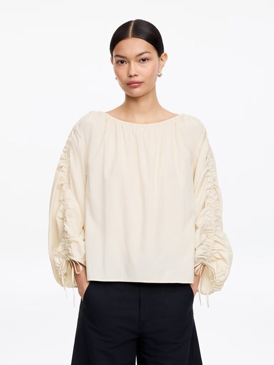 Arket Tops - Arket Gathered Blouse